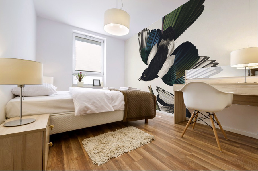American Magpie Mural print