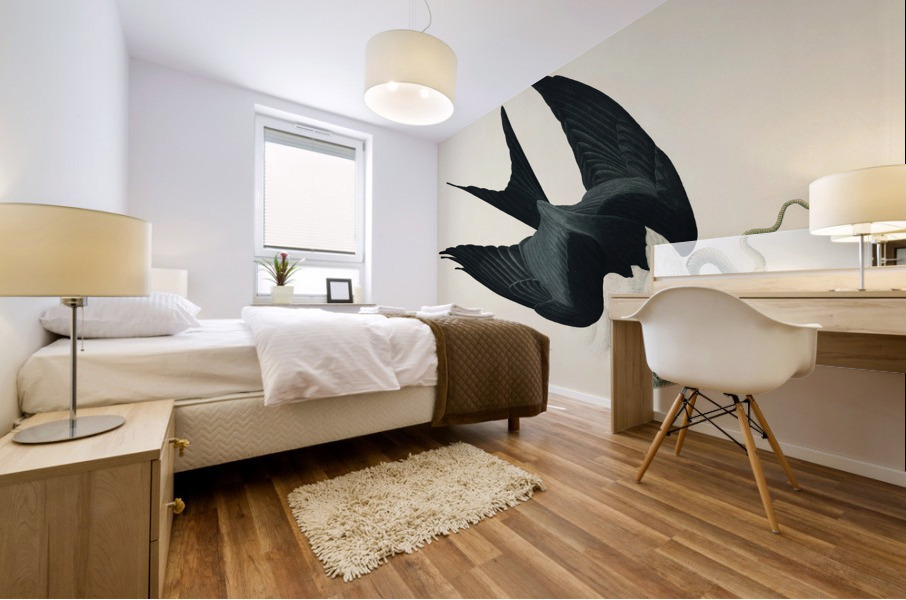 American Magpie Mural print