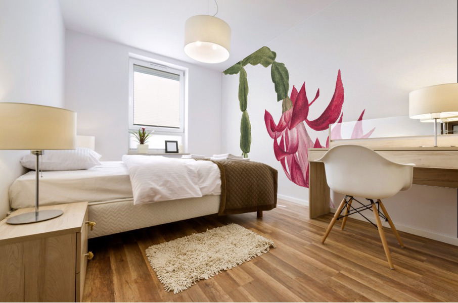 Flower Study 1878 Mural print