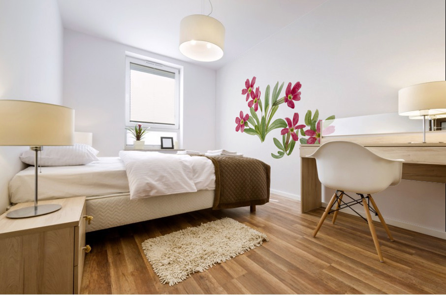 Primrose Primula angustifolia 1937 Mural print