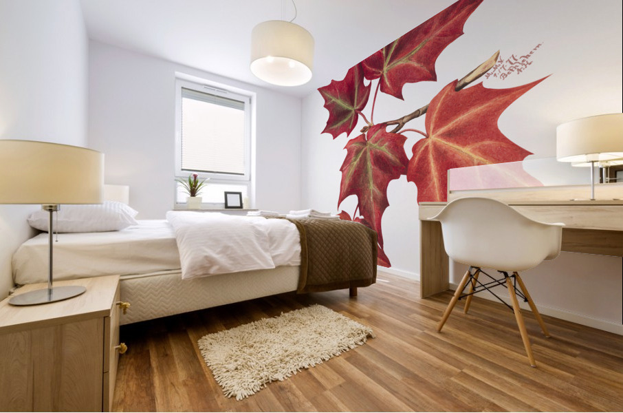 Autumn Leaves 1874  Mural print