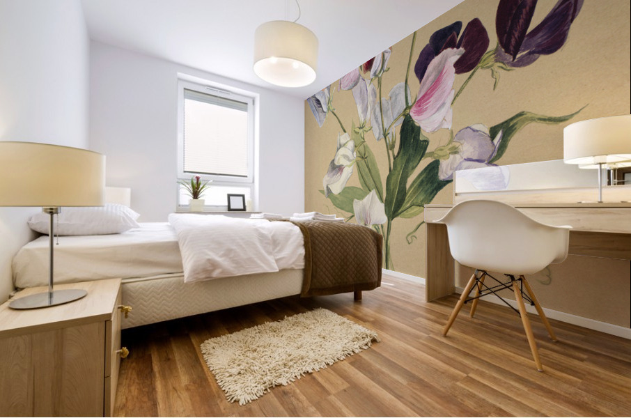 Flower Study 1886  Mural print