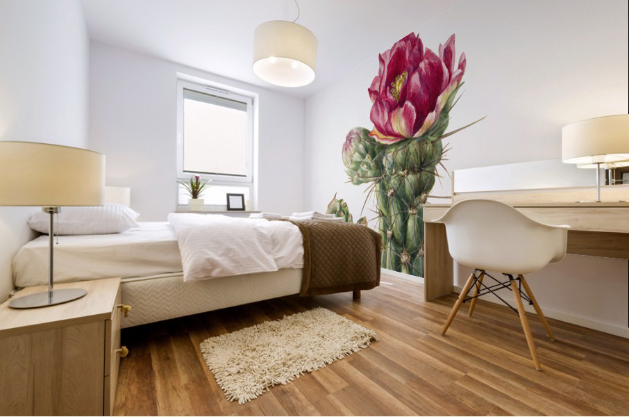 Walkingstick Cholla Opuntia imbricata 1934 Mural print