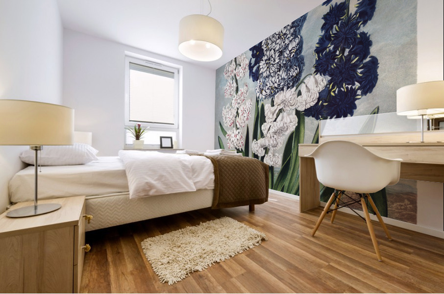 The Narrow–Leaved Kalmia Mural print