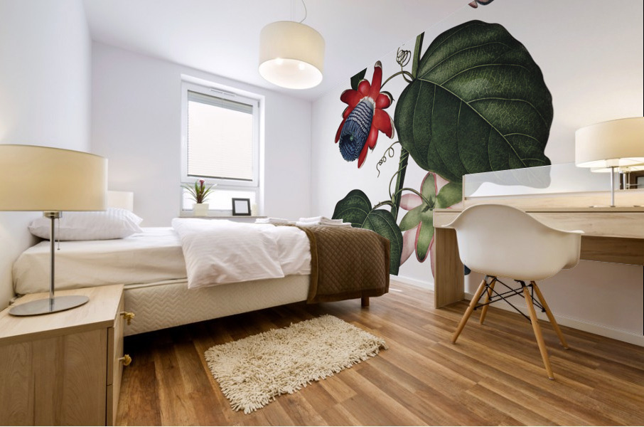 The Winged Passion-Flower Mural print