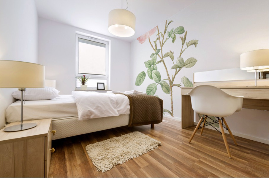 Vintage Musk rose Mural print