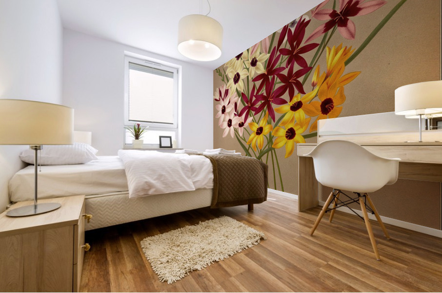 Album van Eeden : Haarlems flora : 1872-1881 Mural print