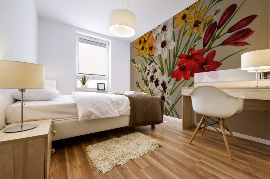 Album van Eeden : Haarlems flora : 1872-1881 Mural print