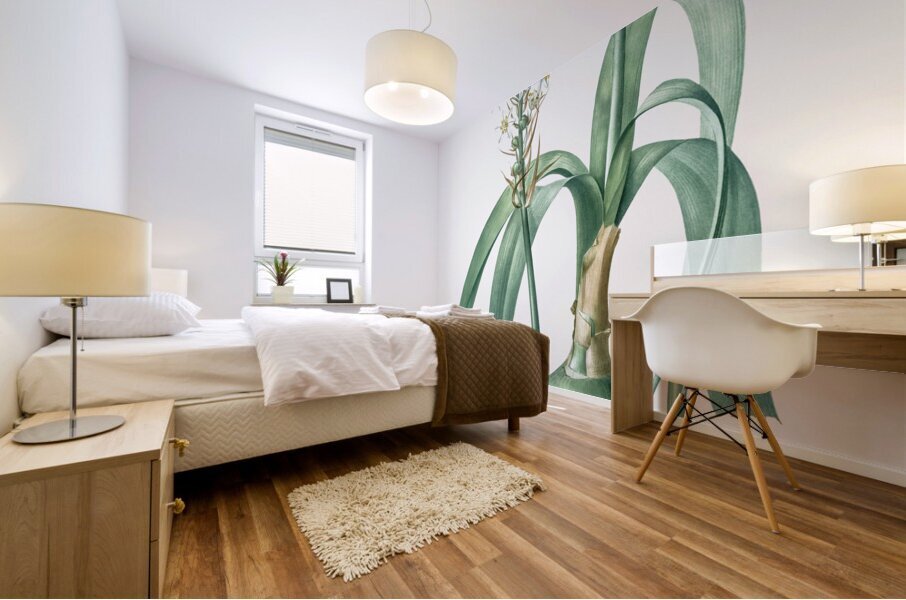 Pregnant onion illustration  Mural print