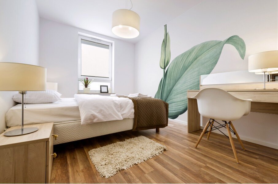 Indian shot illustration  Mural print