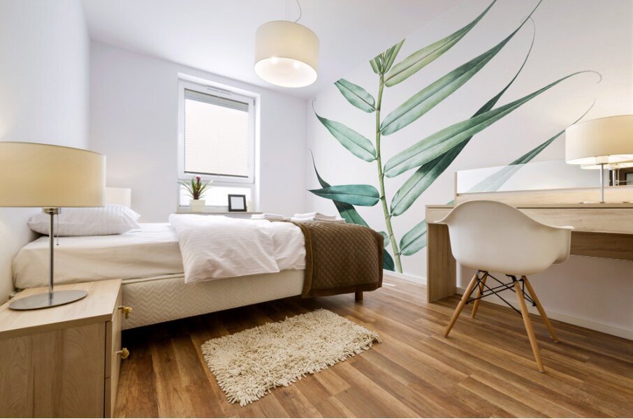 Bush cane illustration  Mural print