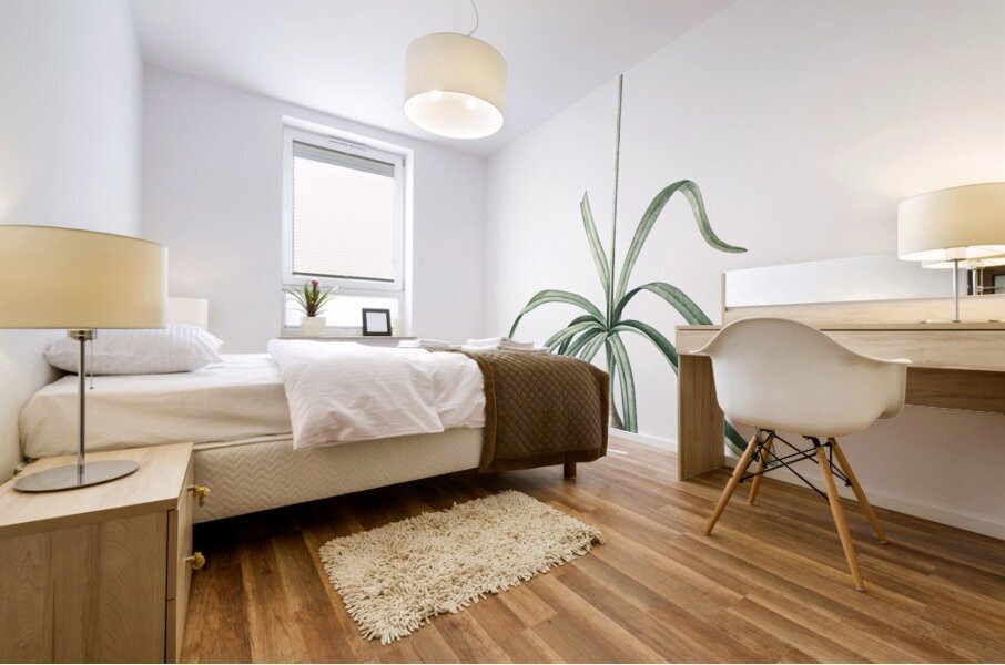 Italian bluebell illustration  Mural print