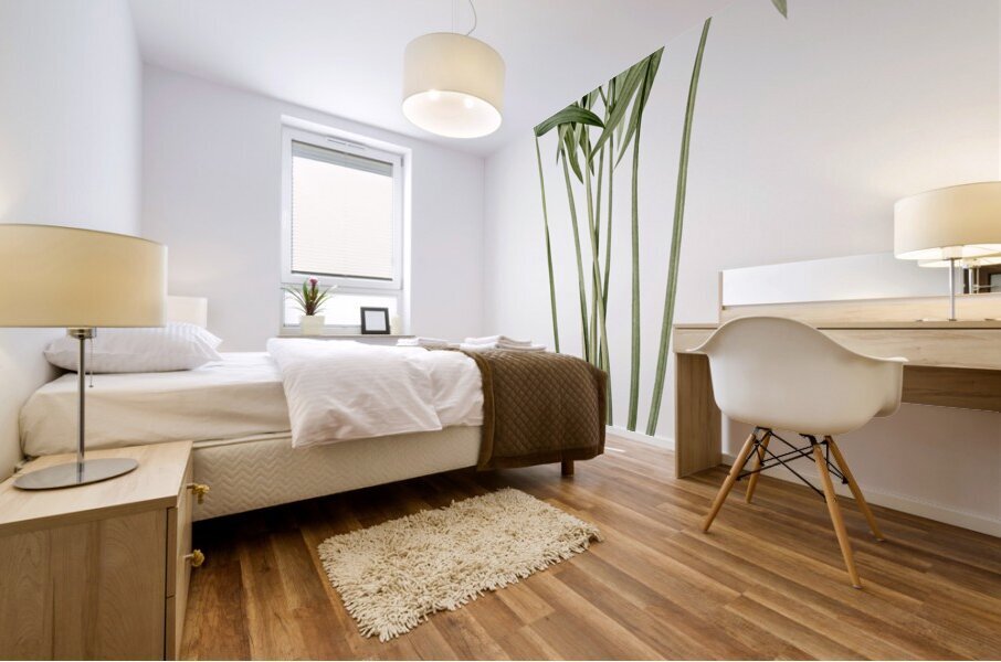 Arrowhead illustration  Mural print