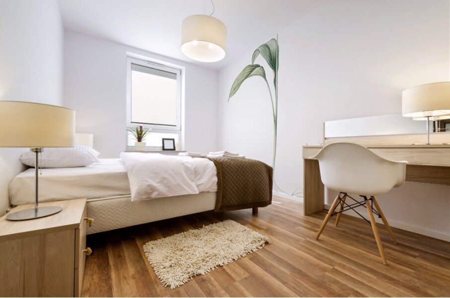 Paradise lily illustration  Mural print