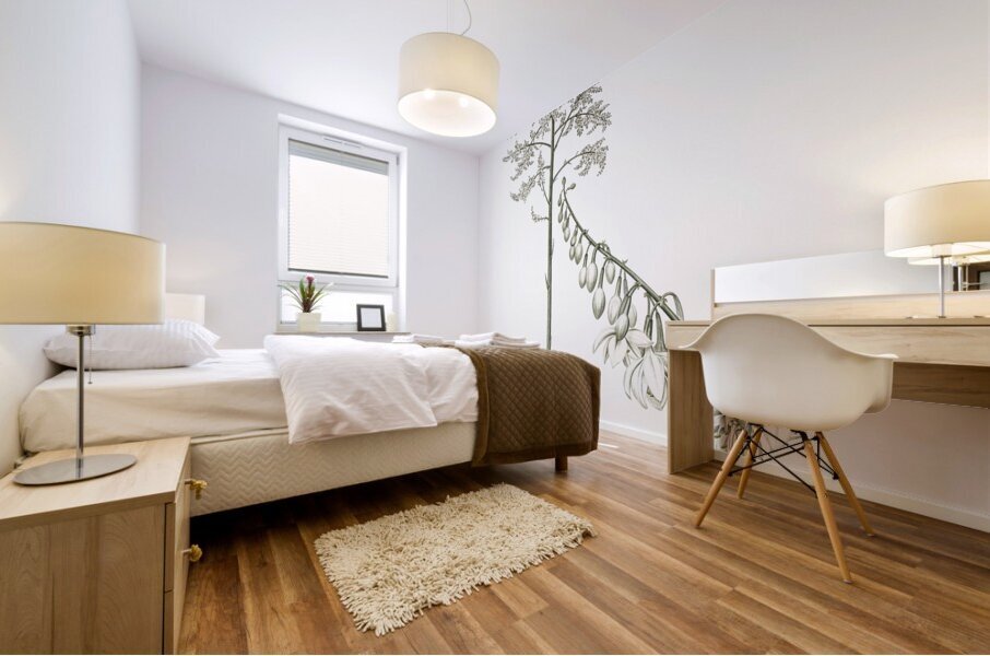 Giant cabuya illustration  Mural print