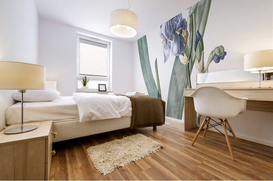 Josephine & lily illustration  Mural print