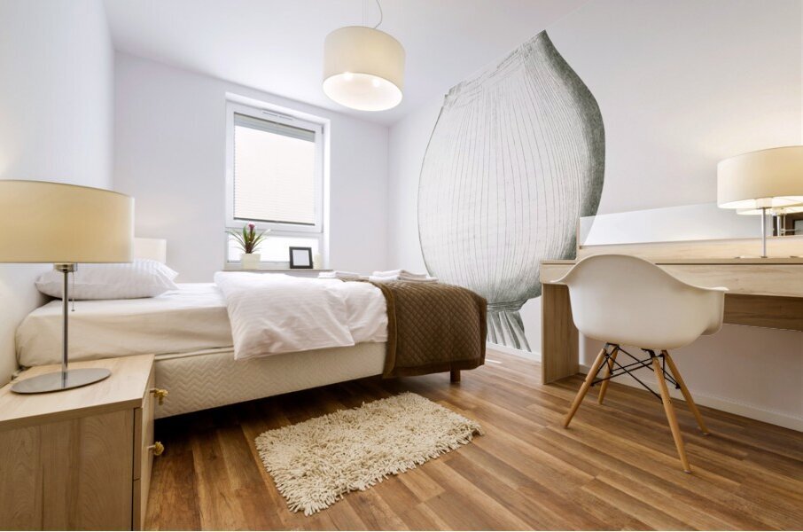 Daffodils illustration  Mural print