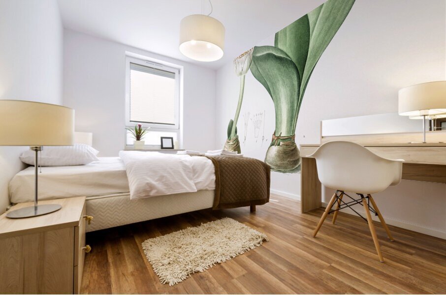 Paintbrush illustration  Mural print