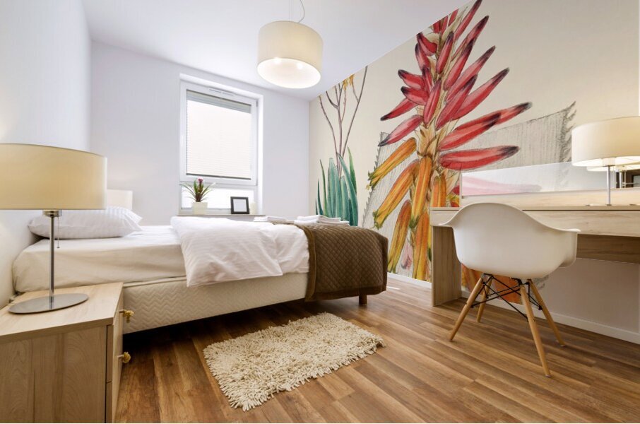 Aloe Pienaarii Mural print