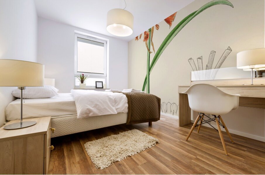 Cyrtanthus Rotundilobus Mural print