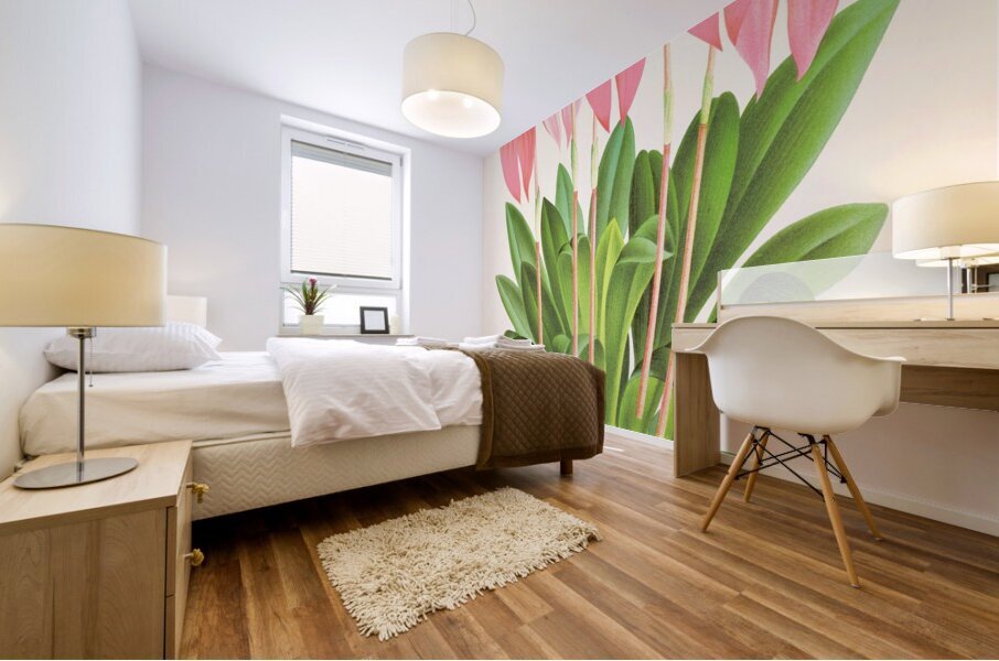 Masdevallia lindeni var grandiflora  Mural print