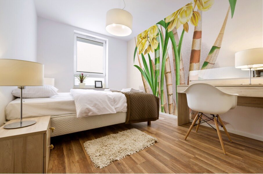 Galeandra flaveola Mural print