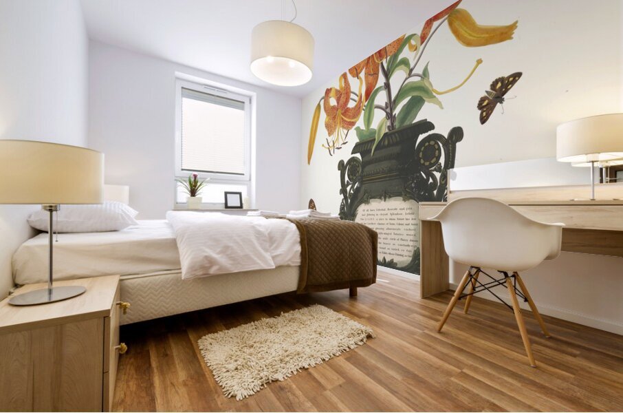 Lilium Tigrinum 1834 Mural print