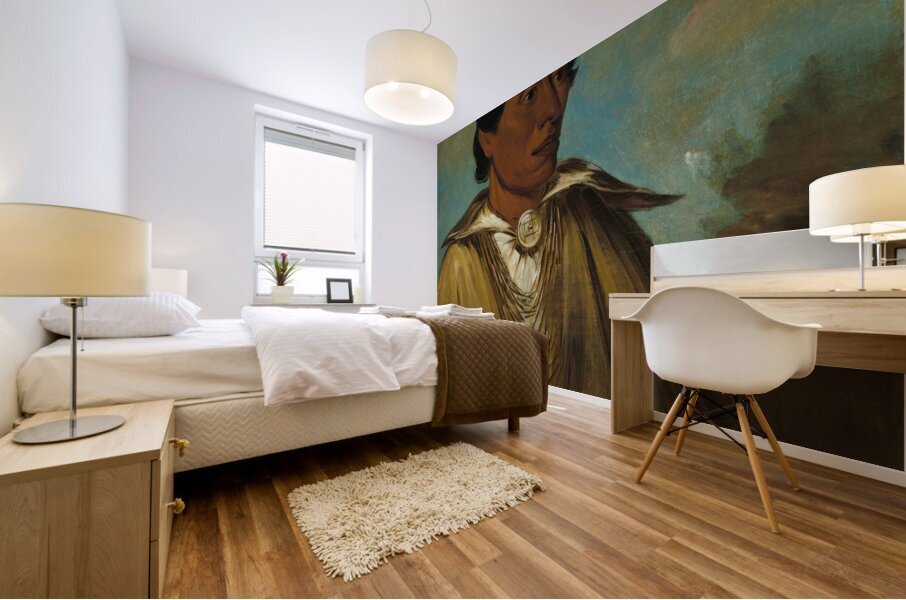 Kee-Án-Ne-Kuk Foremost Man Chief of The Tribe 1830 Mural print