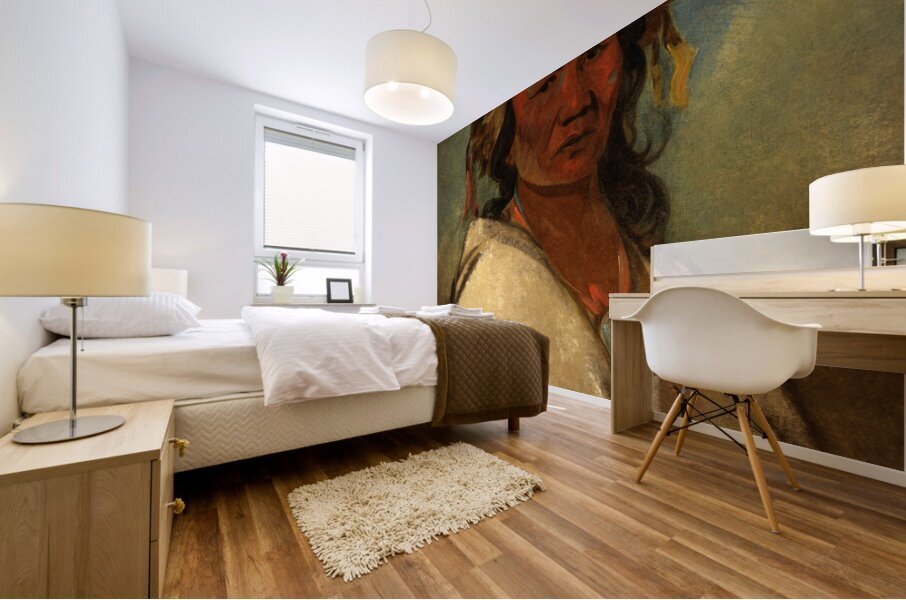 Great Hero a Chief 1845 Mural print