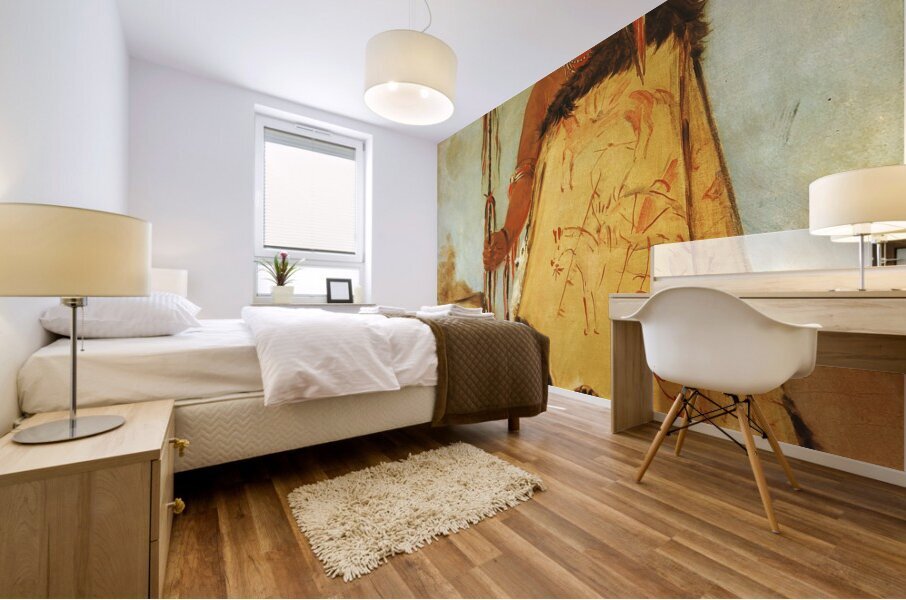 La-Wée-Re-Coo-Re-Shaw-Wee War Chief a Republican Pawnee 1832 Mural print