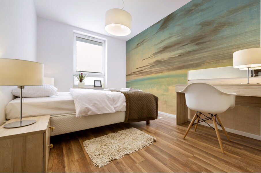 Landscape Background 5 1846-1848 Mural print