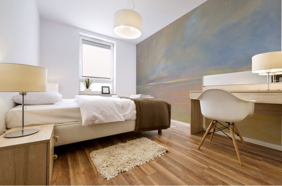 Landscape Background 4 1846-1848 Mural print