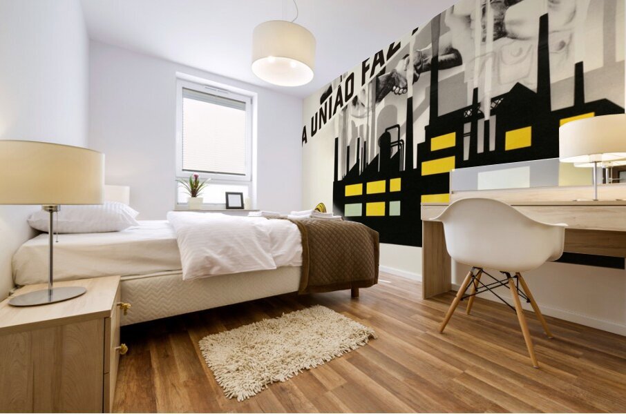 A União Faz a Força Mural print