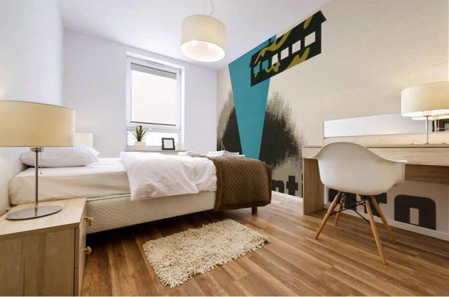 Ventilate Your Quarters Mural print