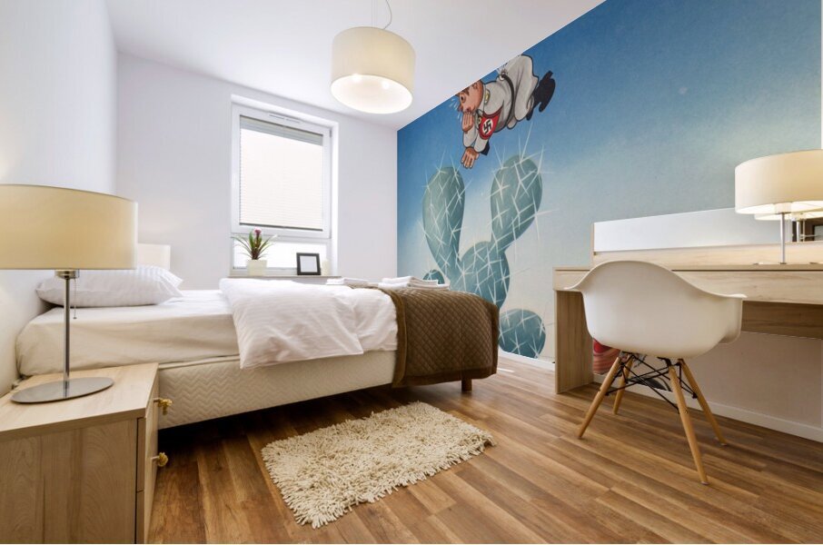 Portuguese War Poster Mural print