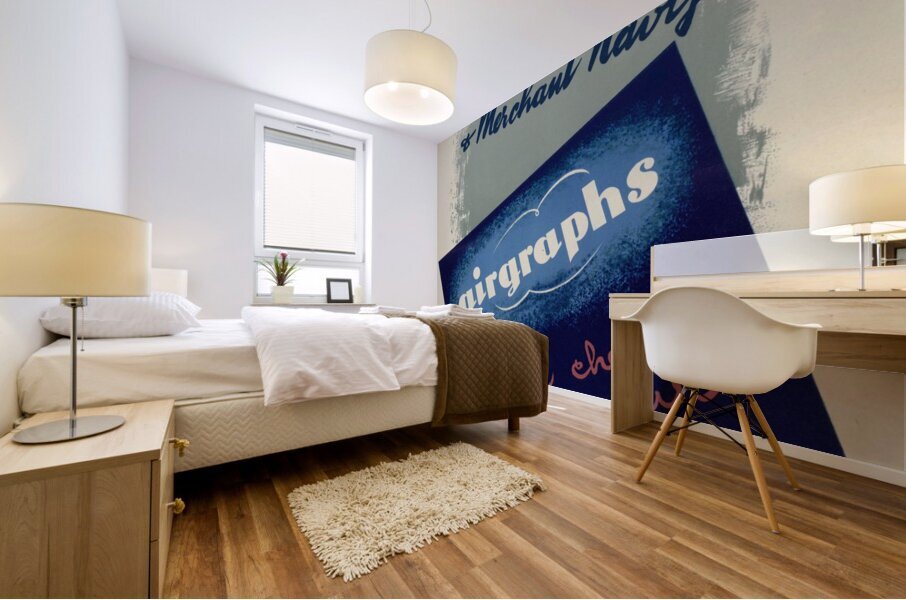 Letters for the Forces & Merchant Navy Impression murale