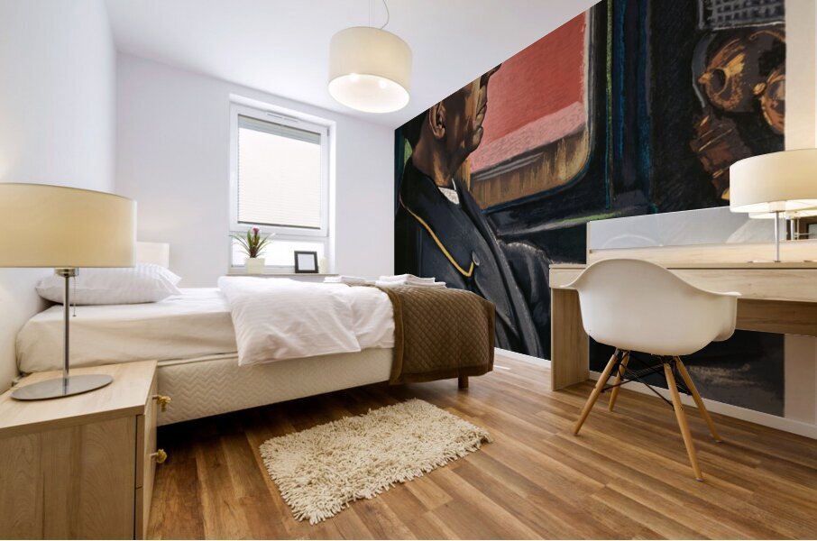 Seeing it Through Mural print