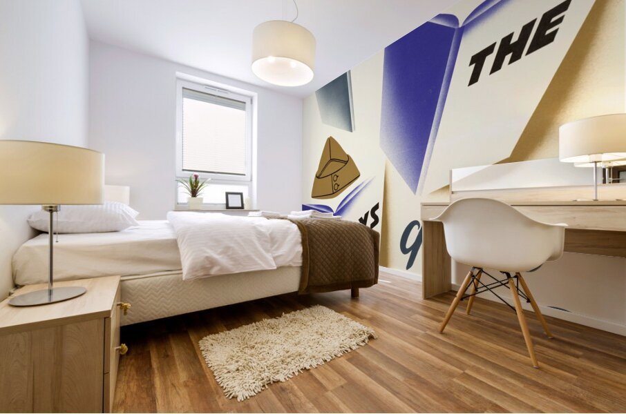 Send The Boys Good Books And Magazines Mural print