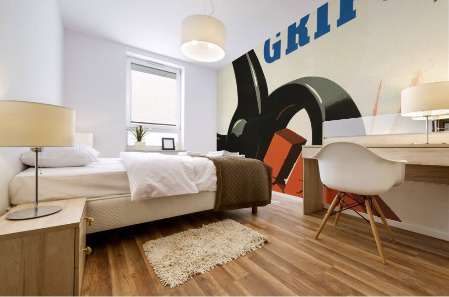 Tighten Your Grip! Mural print