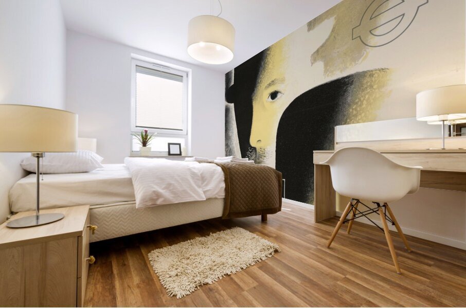 In the Blackout – Pause as You Leave the Station’s Light Mural print