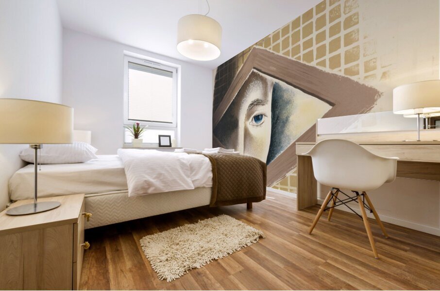 In the Blackout – Before You Alight Make Sure the Train is in the Station – Look for Platform Mural print