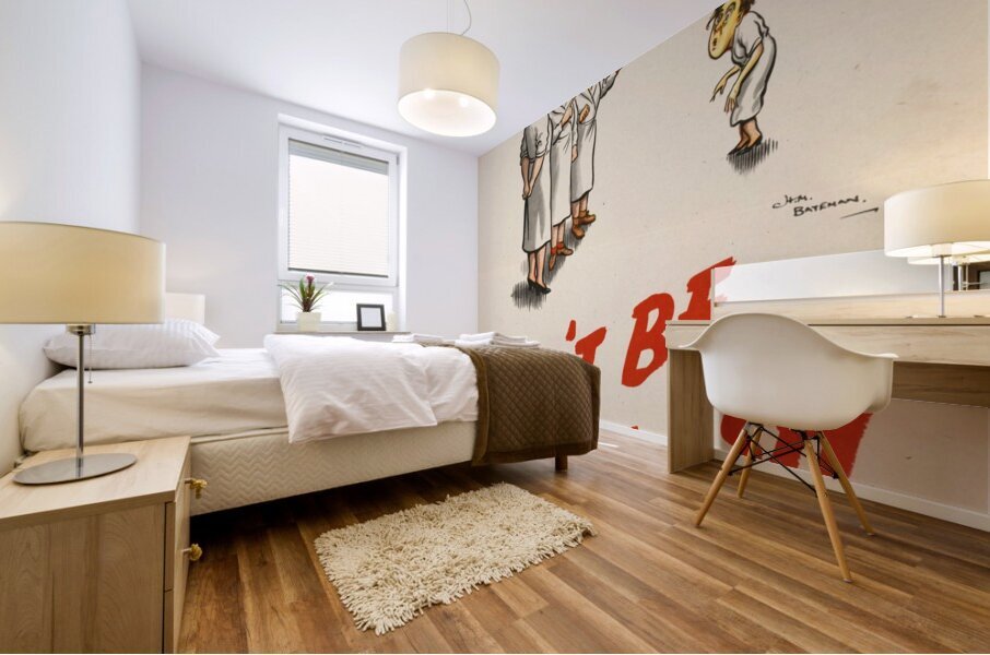 The Man Who Left the Lights On! Don’t be Fuel-ish Mural print