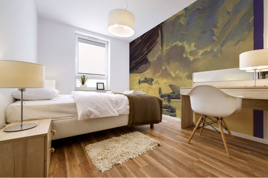 Wings for Victory Mural print