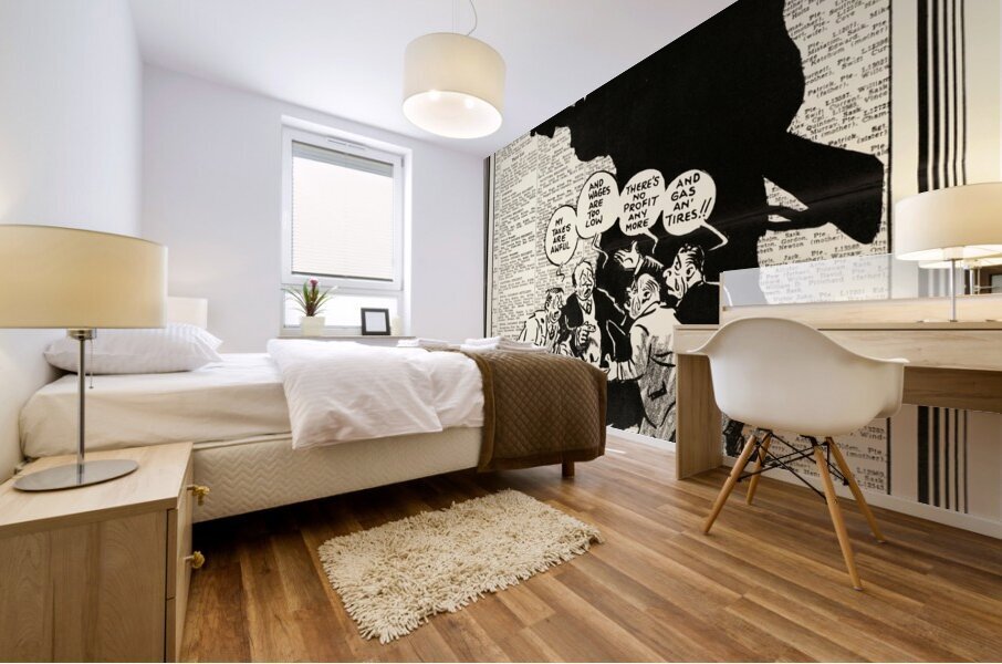 Speaking of Sacrifice Mural print