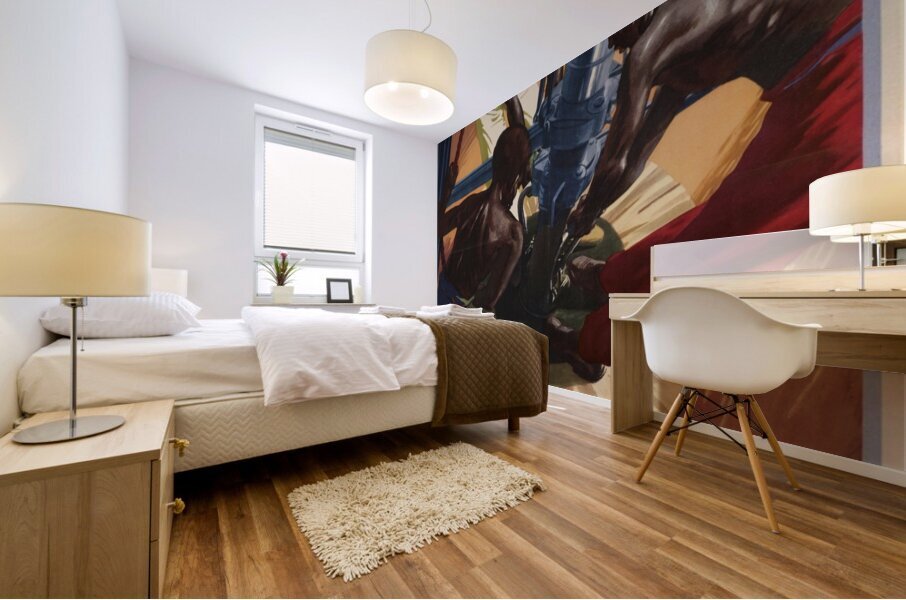 Help British Guiana to Work for Victory  Mural print