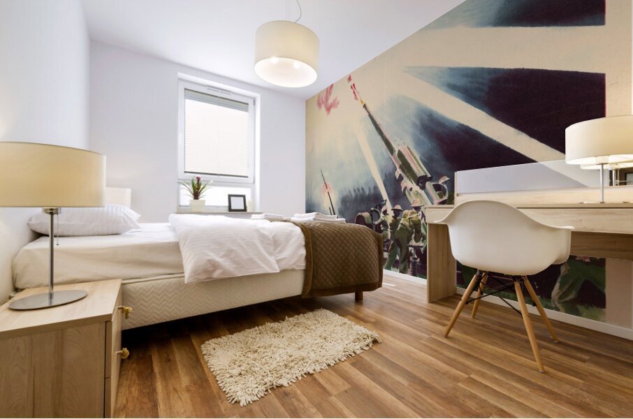 The Merchant Service is Silent Too! Mural print