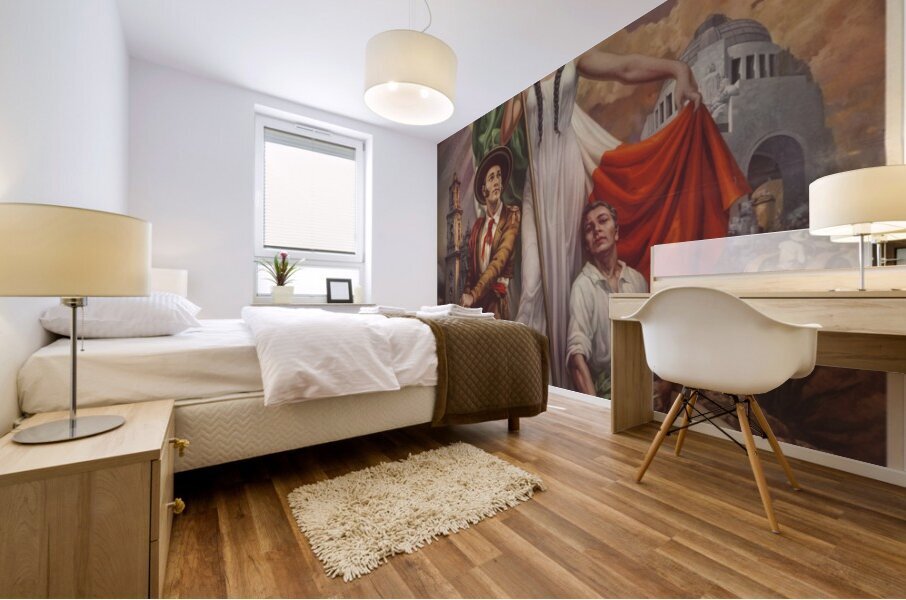 Patria Mexicana Mural print