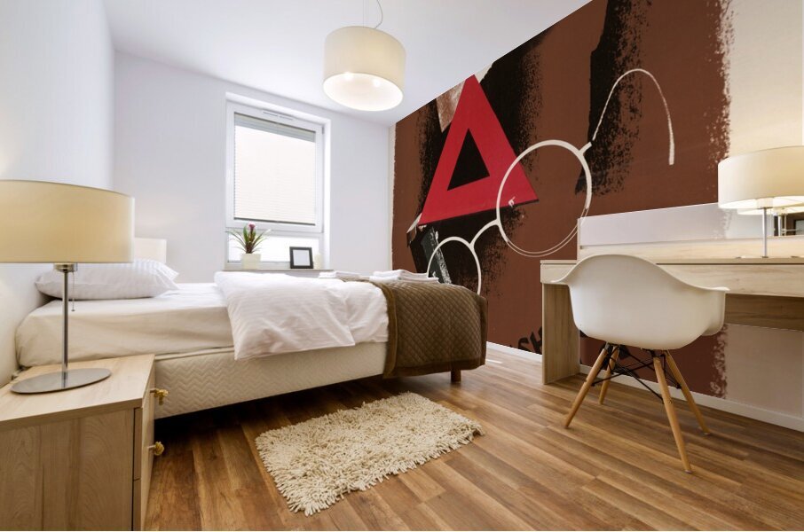 Beware Mushroomed Tools Mural print