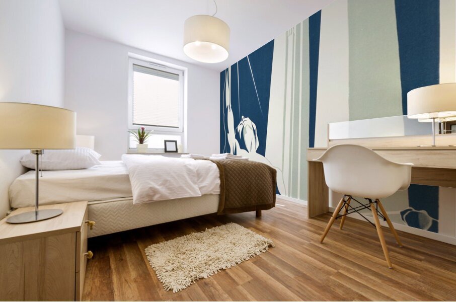 The Torch Be Yours to Hold it High Mural print