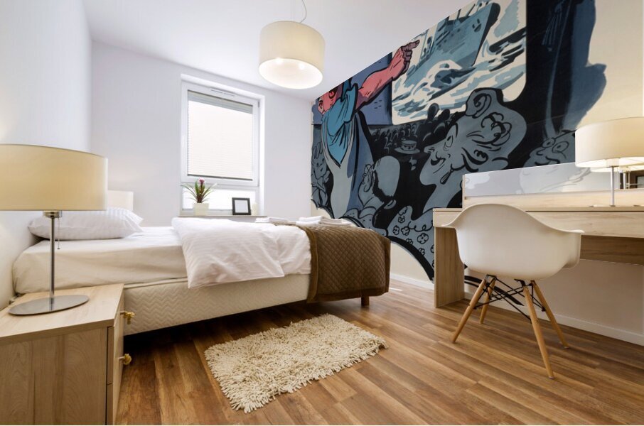 Ca C’est Mon Bateau! On Peut Compter Dessus! Mural print